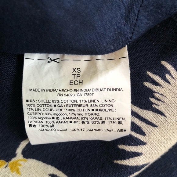 Old Navy Skirt Size XS Below Knee Navy - Picture 4 of 4